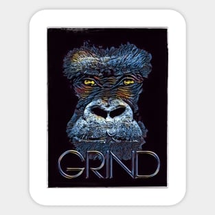Grind Beast Sticker